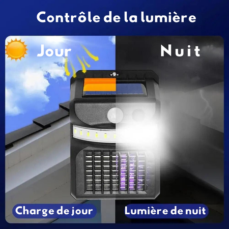 Anti moustique Solaire extérieur 2 modes