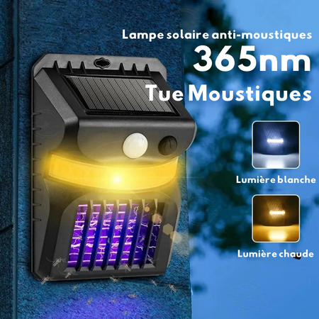Lampe Solaire extérieure Tueuse de Moustiques 