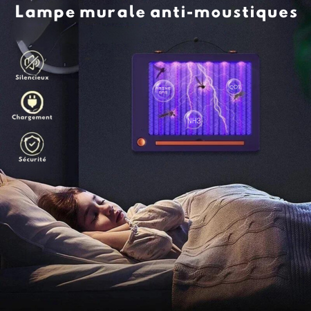 Lampe murale anti moustiques 