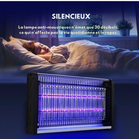 Rampe anti moustiques d'intérieur mode nuit