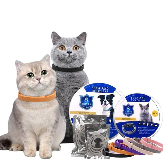 Collier Anti-Moustiques en Caoutchouc pour Chiens et Chats