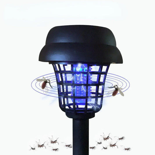 Lampe Solaire de Jardin Anti-Moustiques Étanche
