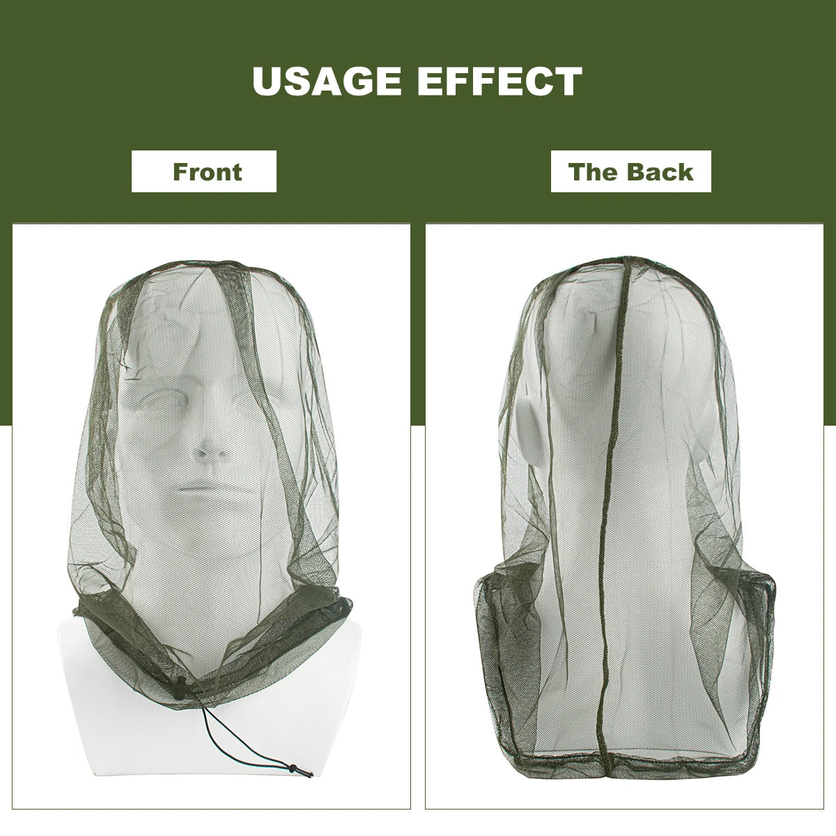 Moustiquaire de Chapeau protectrice