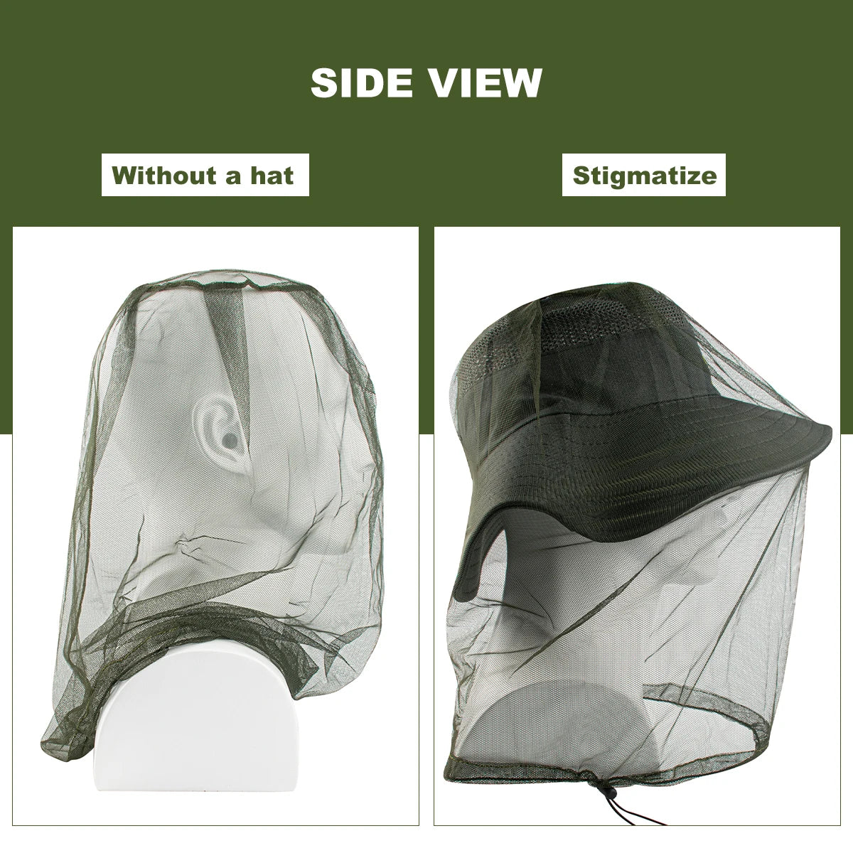 Moustiquaire de Chapeau durable 