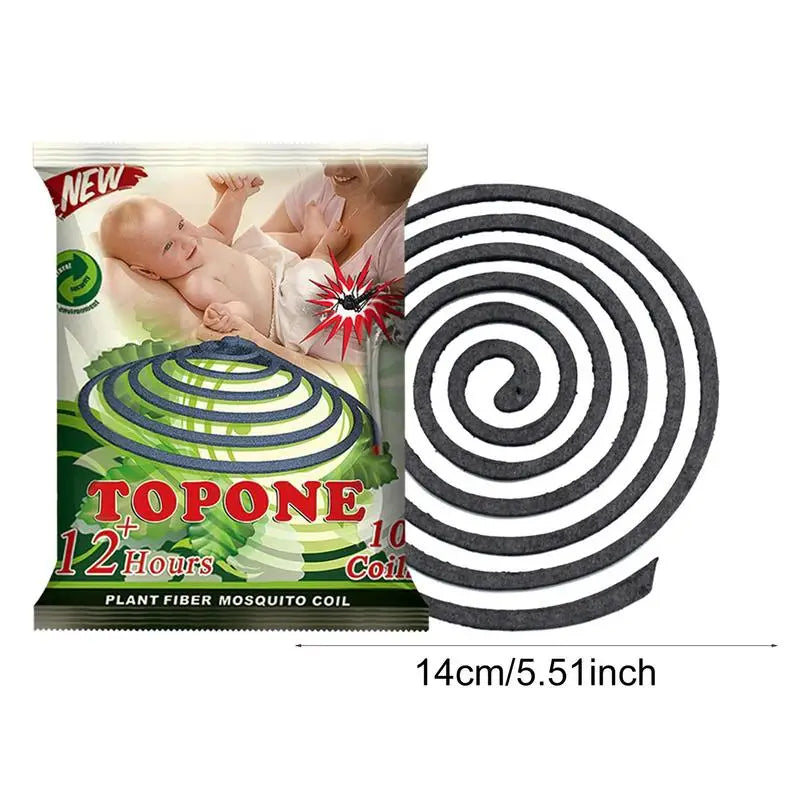 Spirale d'Encens anti moustiques à la Citronnelle